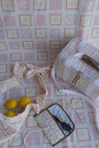 Styled image of ZAZZA red picnic collection. 